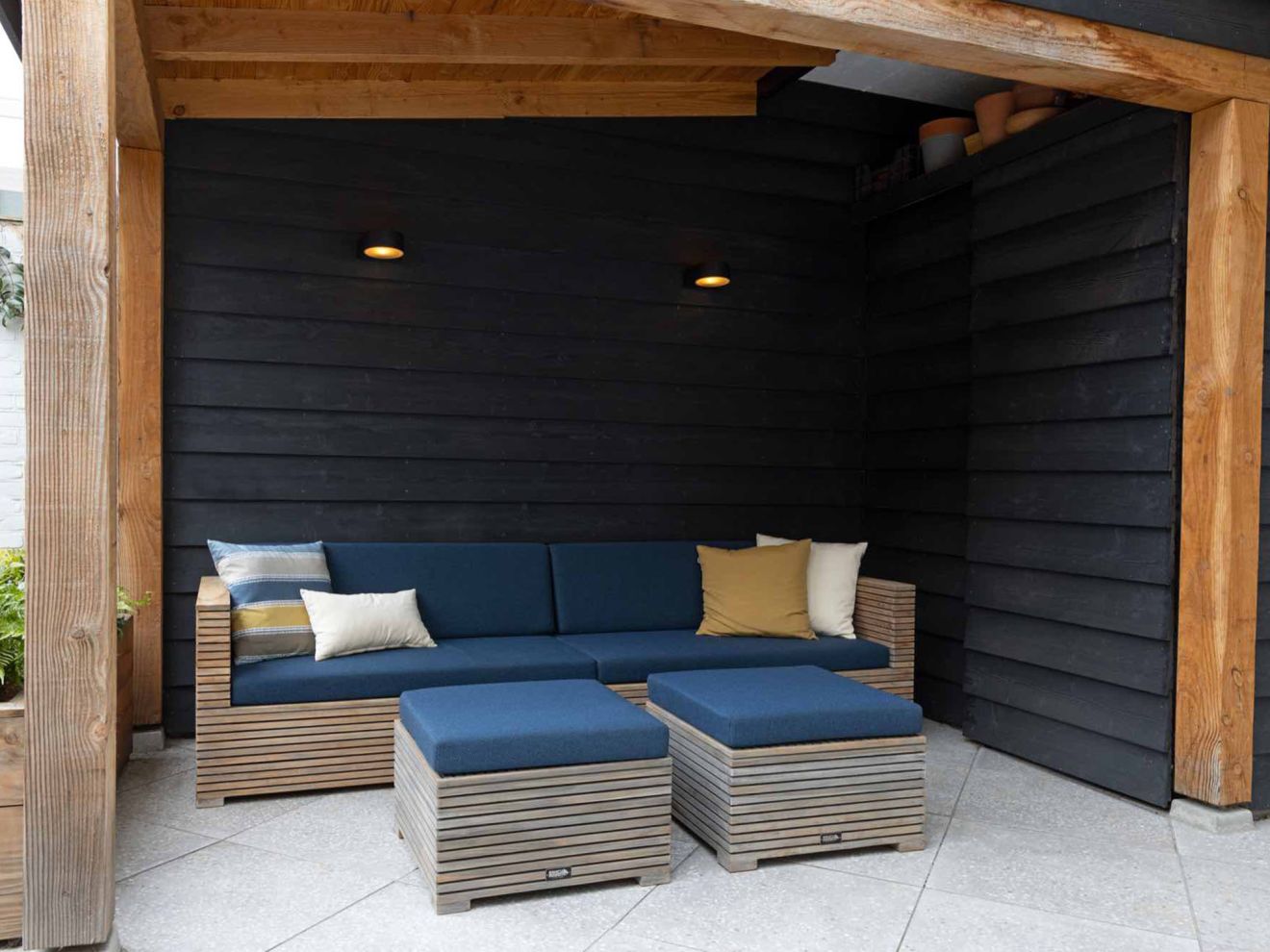 ROUGH-C Lounge Gartenhocker 60x60 cm Braun 60x60cm Rabatt: 5 %