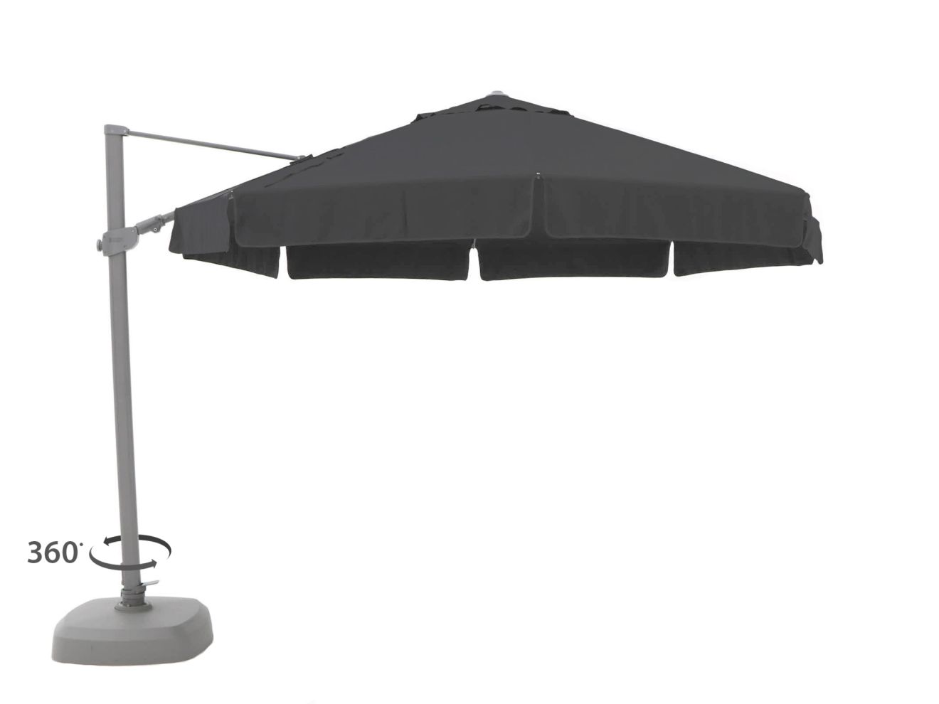 Shadowline Miami Ampelschirm ø 350 cm S... Shadowline Miami Ampelschirm ø 350 cm S...