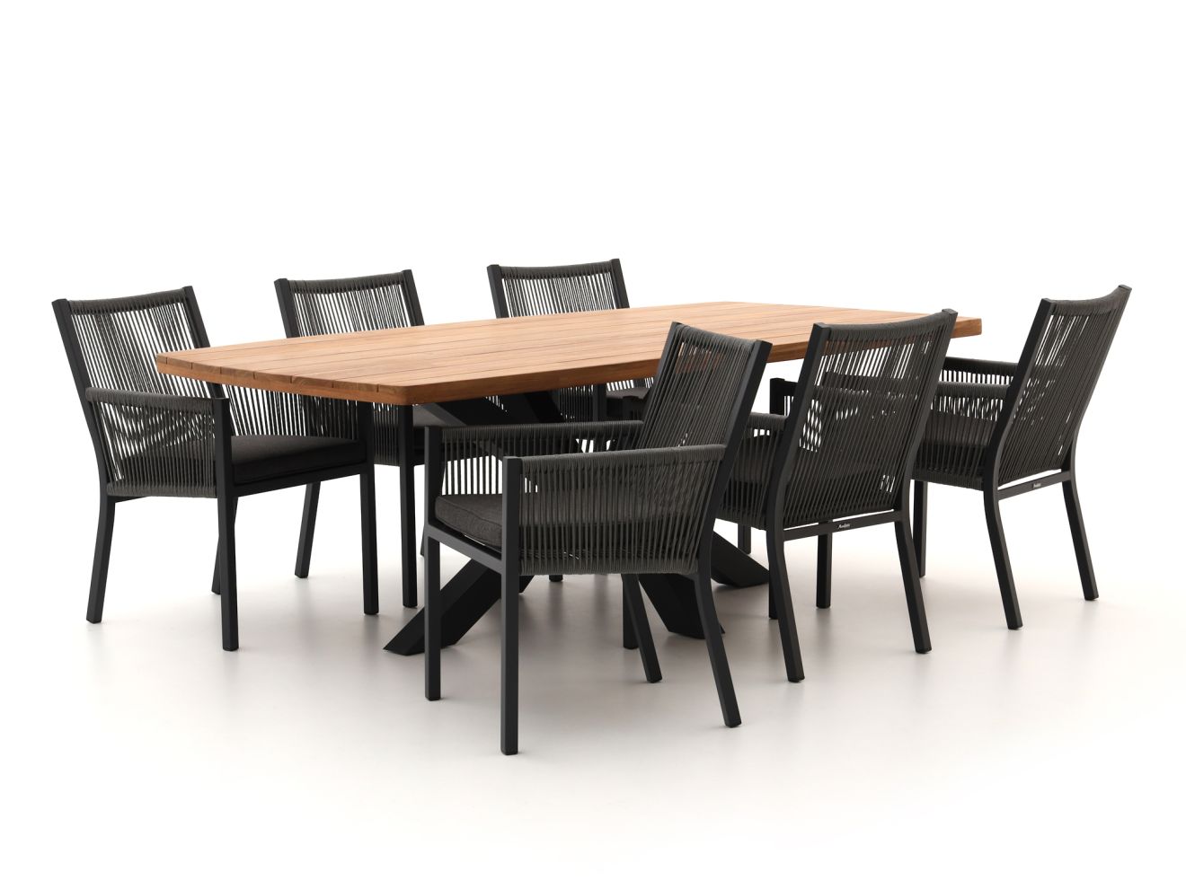 Manifesto Rivola/Induno Dänisch oval 220 cm Gartenmöbel-Set 7-teilig Braun Rabatt: 20 % Manifesto Rivola/Induno Dänisch oval 220 cm Gartenmöbel-Set 7-teilig Braun Rabatt: 20 %