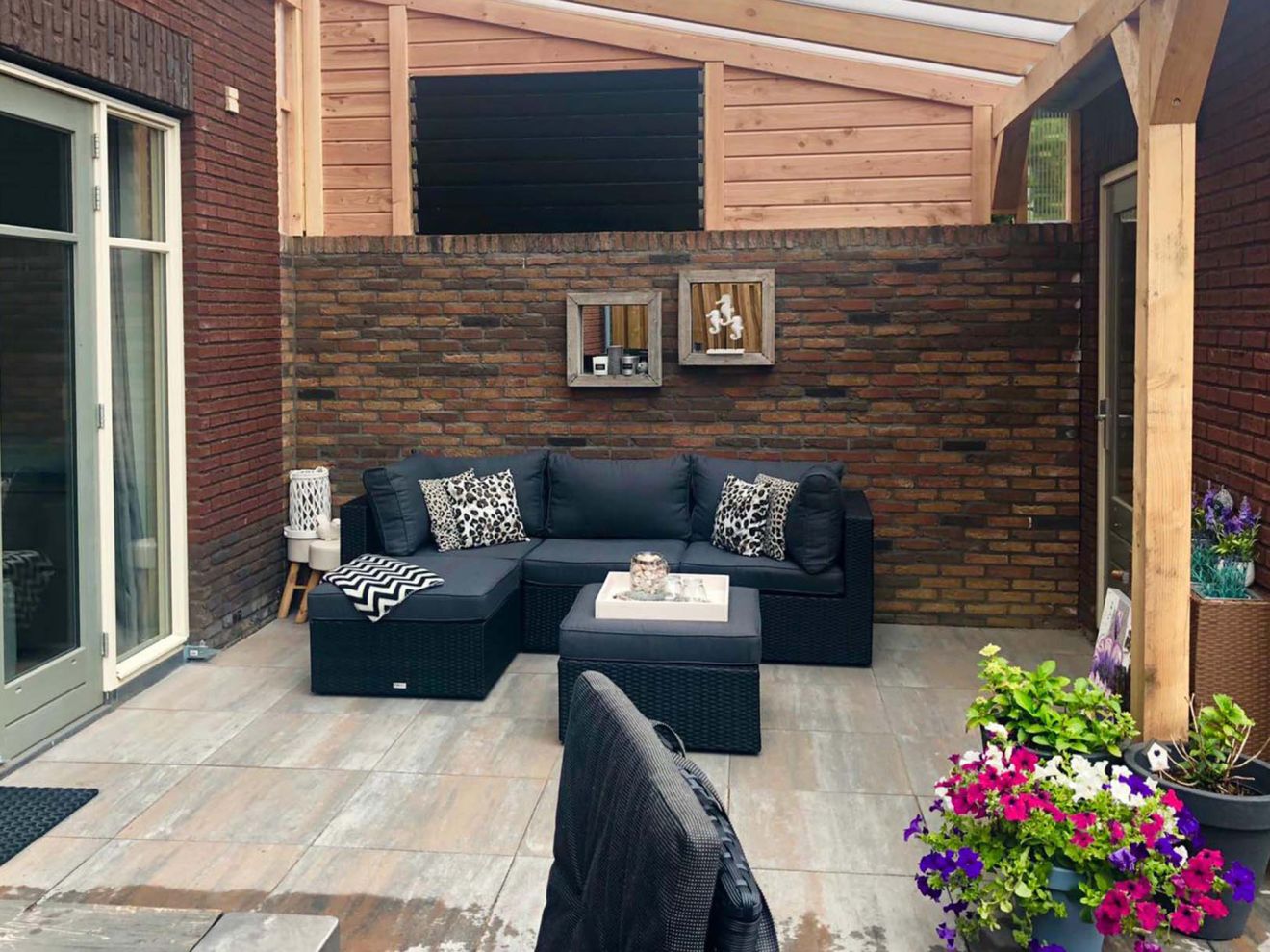Forza Barolo Lounge Gartenhocker 72x72 c...