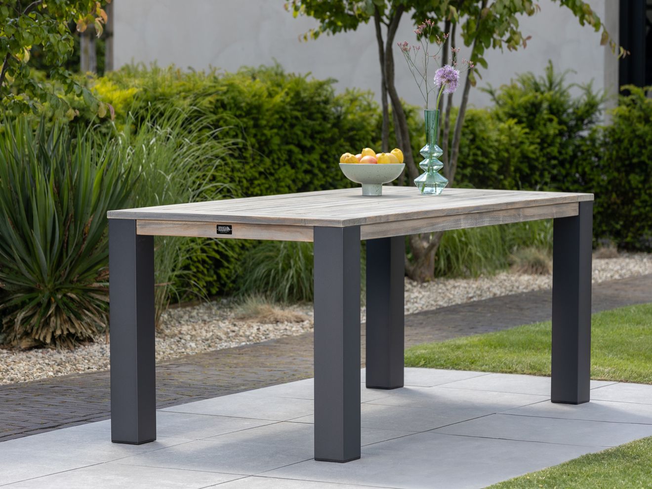 Bellagio Cadora/ROUGH-X 200 cm Gartenmöbel-Set 5-teilig Grau  Rabatt: 37 %