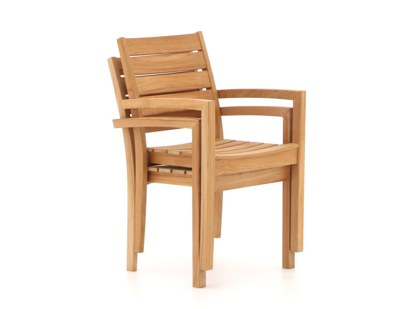 Sunyard Liverpool Essstuhl stapelbar Braun  Rabatt: 20 %