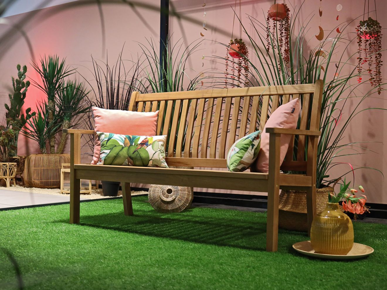 Sunyard Oxford Gartenbank 150 cm Braun 1...
