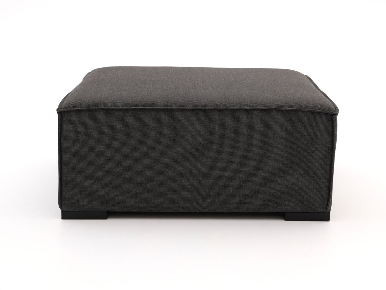 Il Tempo Cira Lounge Gartenhocker 90x90 cm Schwarz 90x90cm Rabatt: 32 %