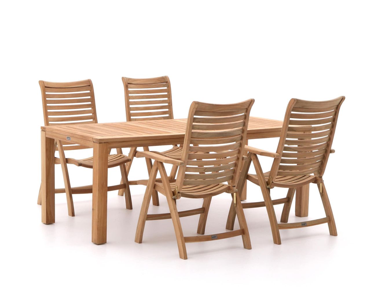 Sunyard Corby/Oxford 200 cm Gartenmöbel-Set 5-teilig verstellbar günstig online kaufen