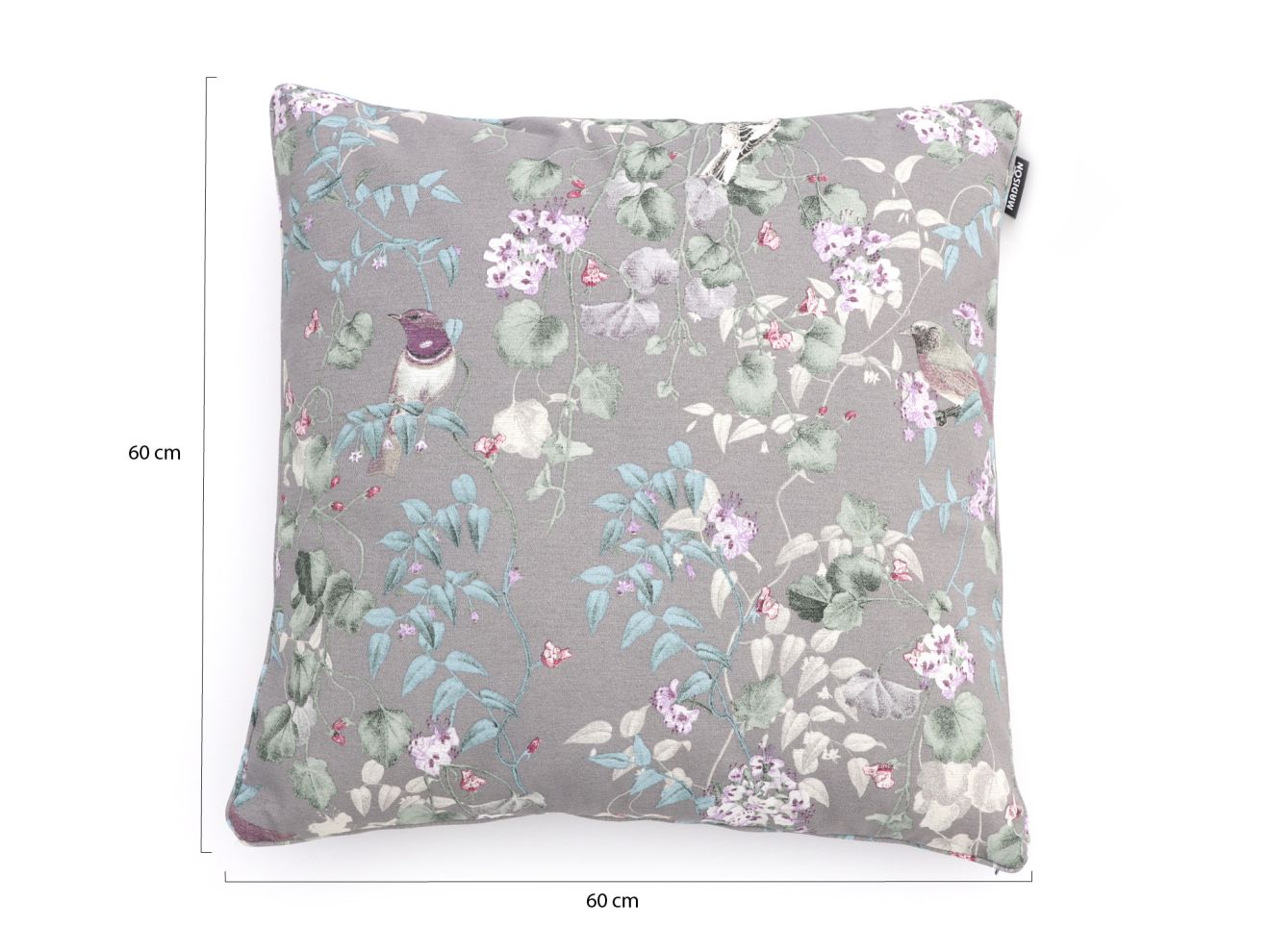 Madison Dekokissen 60x60 cm Grau 60x60cm