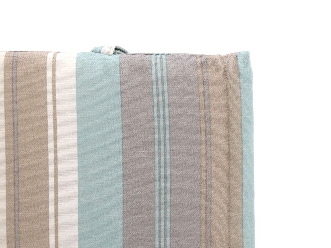 Madison Auflage Hochlehner dünn 125x50  cm Taupe 125x50cm