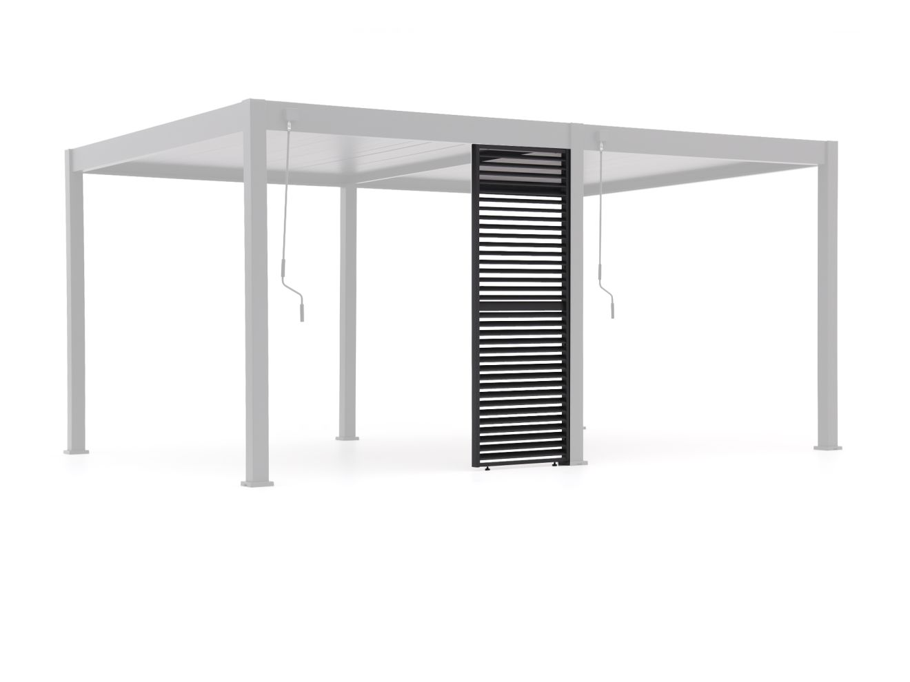 Lamellen Seitenteil 90 cm universal für...