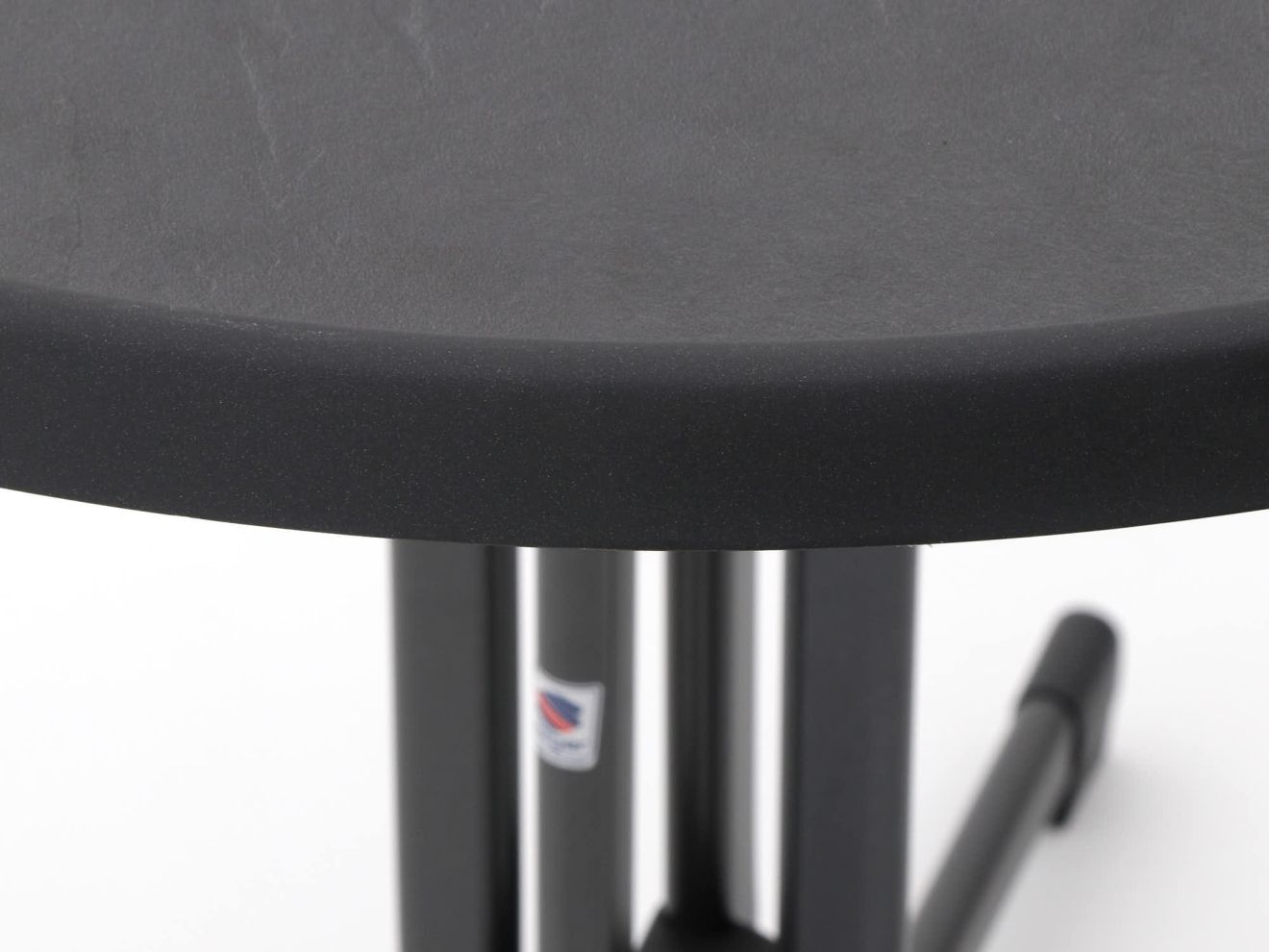 Sieger Mecalit Gartentisch klappbar ø 70 cm (h: 72 cm) Grau 70cm Rabatt: 5 %