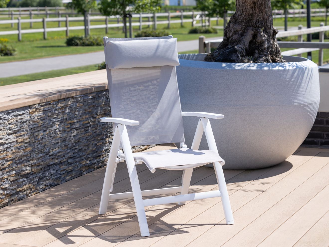 Bellagio Universale Kopfstütze Textilene Grau  Rabatt: 20 %