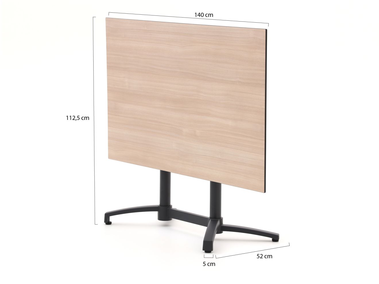 Bellagio Canzo Gartentisch klappbar 140x...