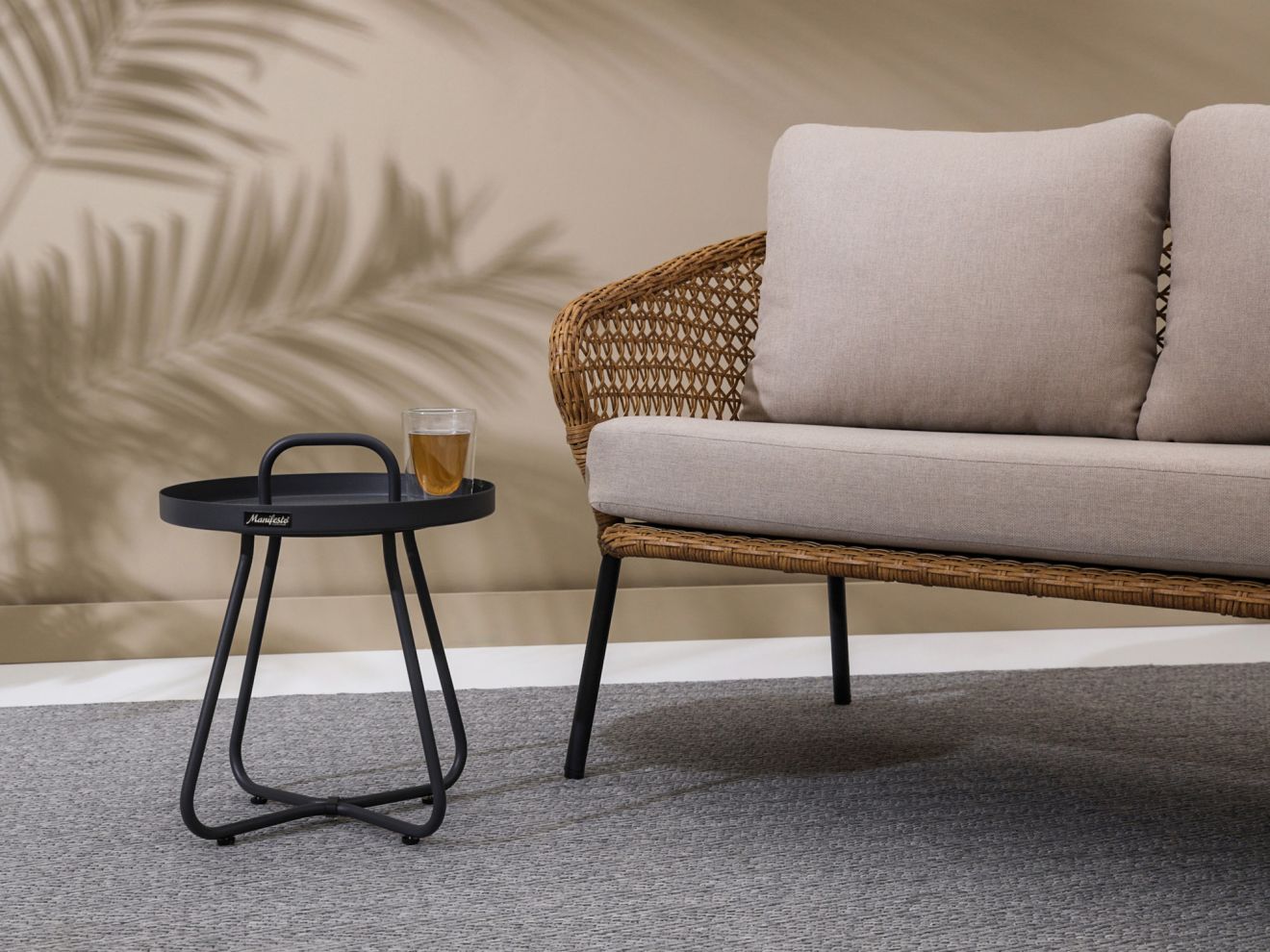 Bolonia Outdoor Teppich 200x290 cm Grau  Rabatt: 20 %