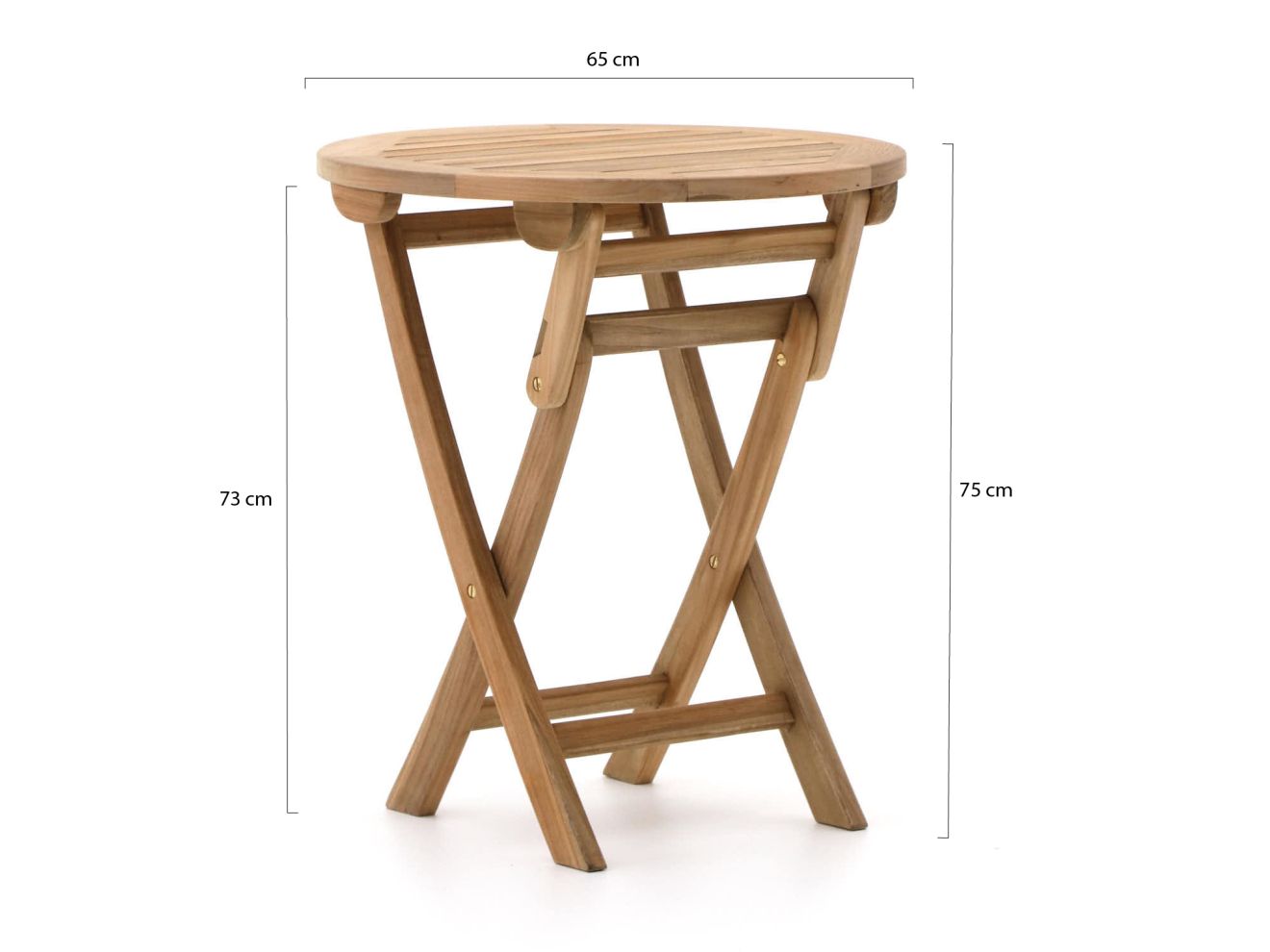 Hartman Sophie Studio/Preston Klapptisch ø65 cm Balkon-Set 3-teilig Braun 65cm Rabatt: 6 % Hartman Sophie Studio/Preston Klapptisch ø65 cm Balkon-Set 3-teilig Braun 65cm Rabatt: 6 %