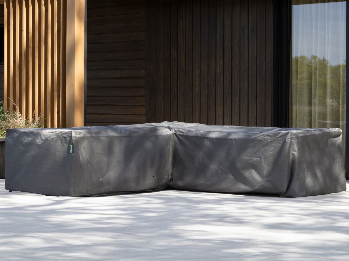 Kees Smit Gartenmöbelabdeckung Ecklounge-Set 235x95/310x95x70 cm Grau  Rabatt: 17 %