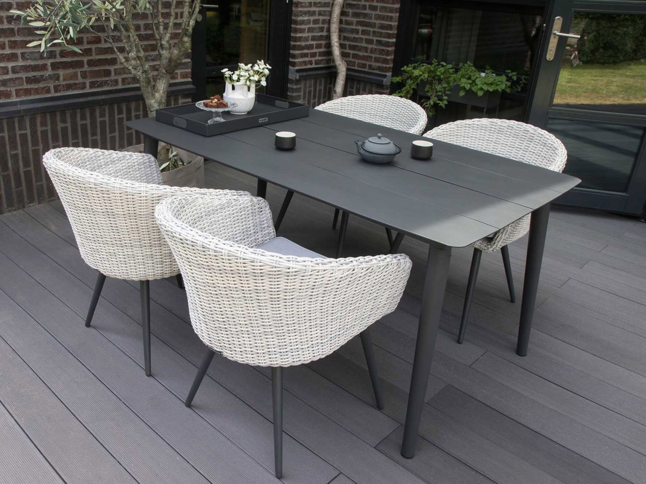 Manifesto Sora Gartentisch 160x90x74 cm ...