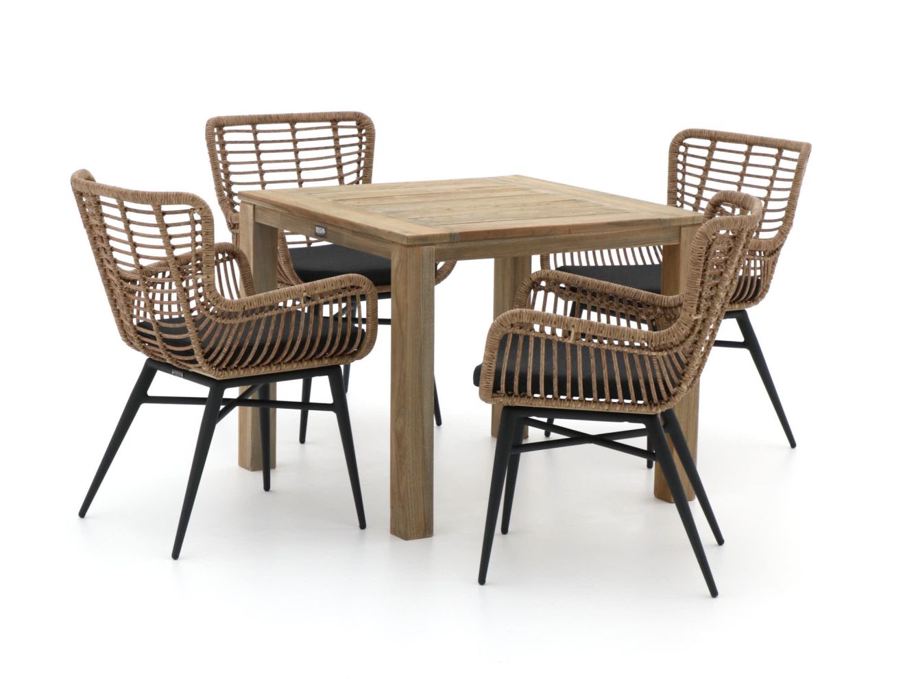 Intenso Asti/ROUGH-S 90 cm Gartenmöbel-Set 5-teilig Braun Rabatt: 35 % Intenso Asti/ROUGH-S 90 cm Gartenmöbel-Set 5-teilig Braun Rabatt: 35 %