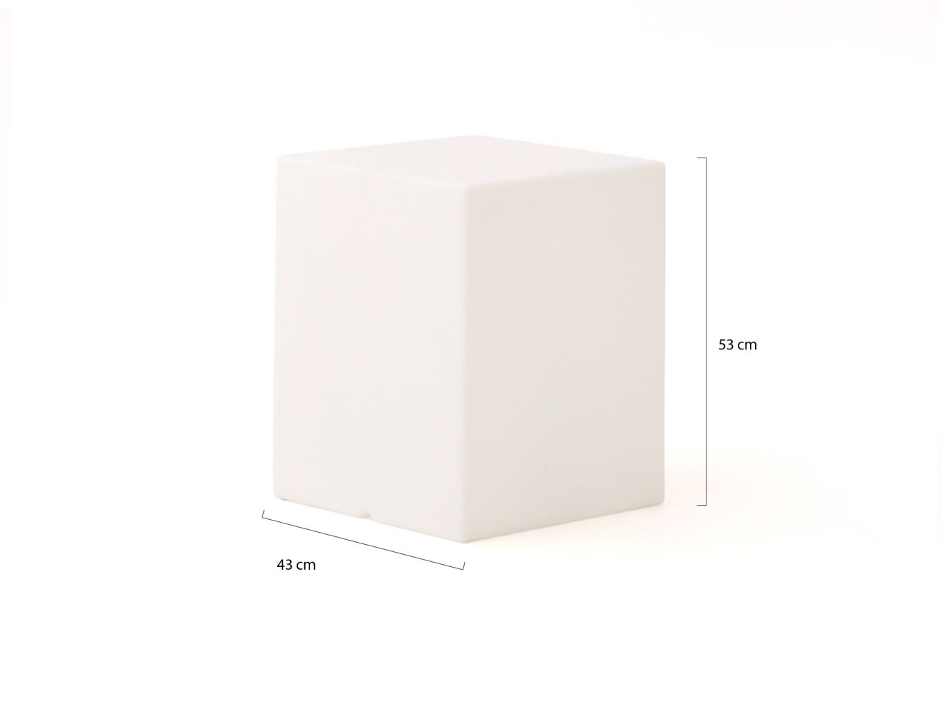 New Garden Cuby Solar-Außenlampe LED aufladbar dimmbar 43x43 cm günstig online kaufen