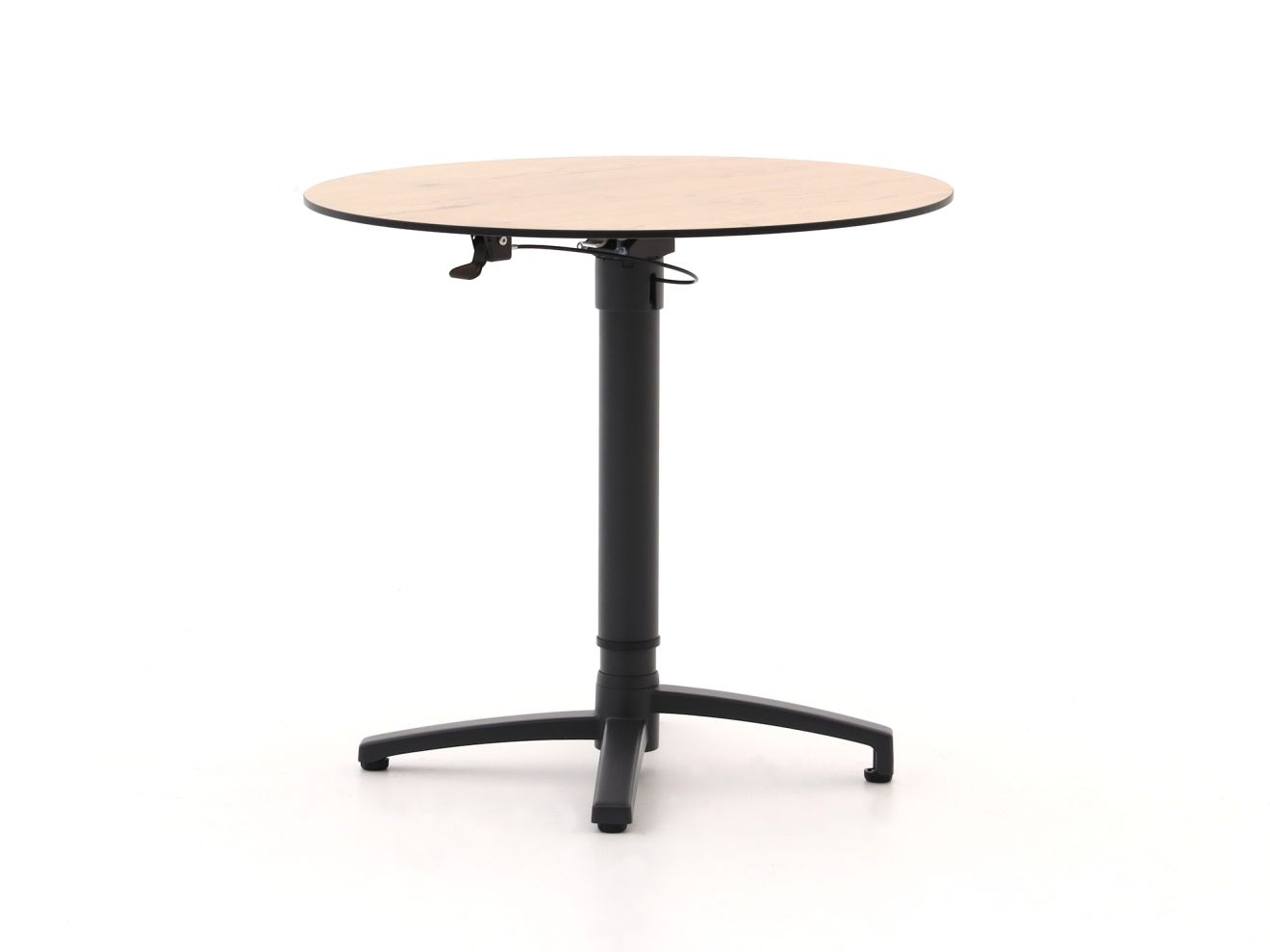 Bellagio Canzo Gartentisch klappbar Ø80 (h:73/109 cm) verstellbar günstig online kaufen