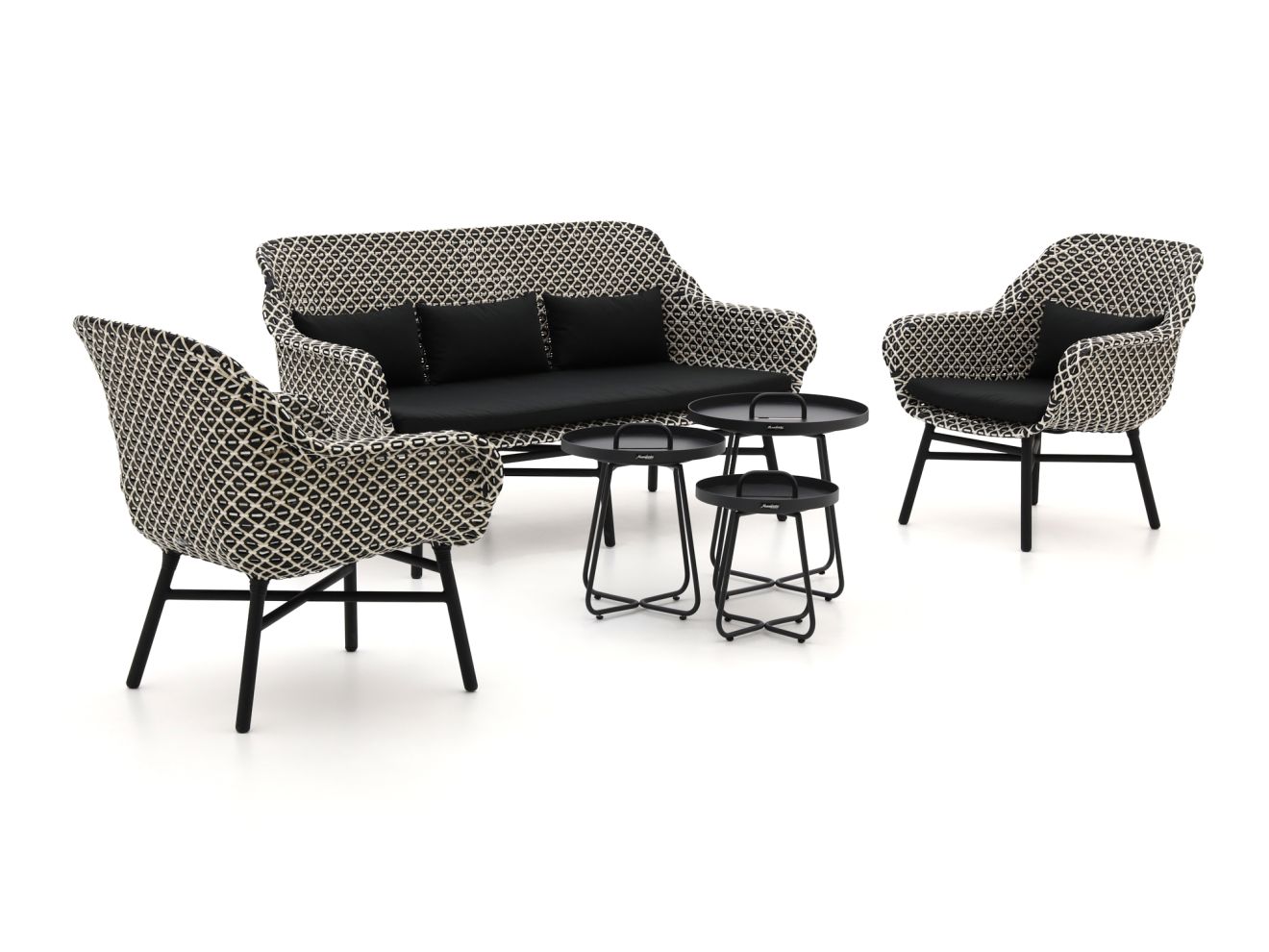 Hartman Delphine/Pito Sessel-Sofa Lounge-Set 6-teilig