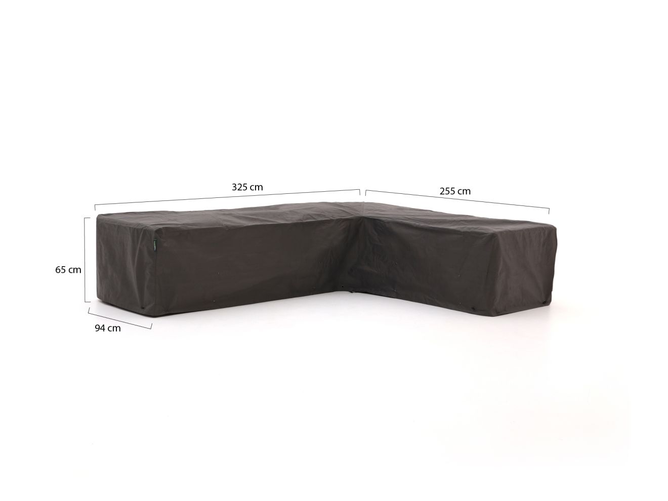 Kees Smit Gartenmöbelabdeckung Ecklounge-Set 325x94/255x94x65 cm günstig online kaufen
