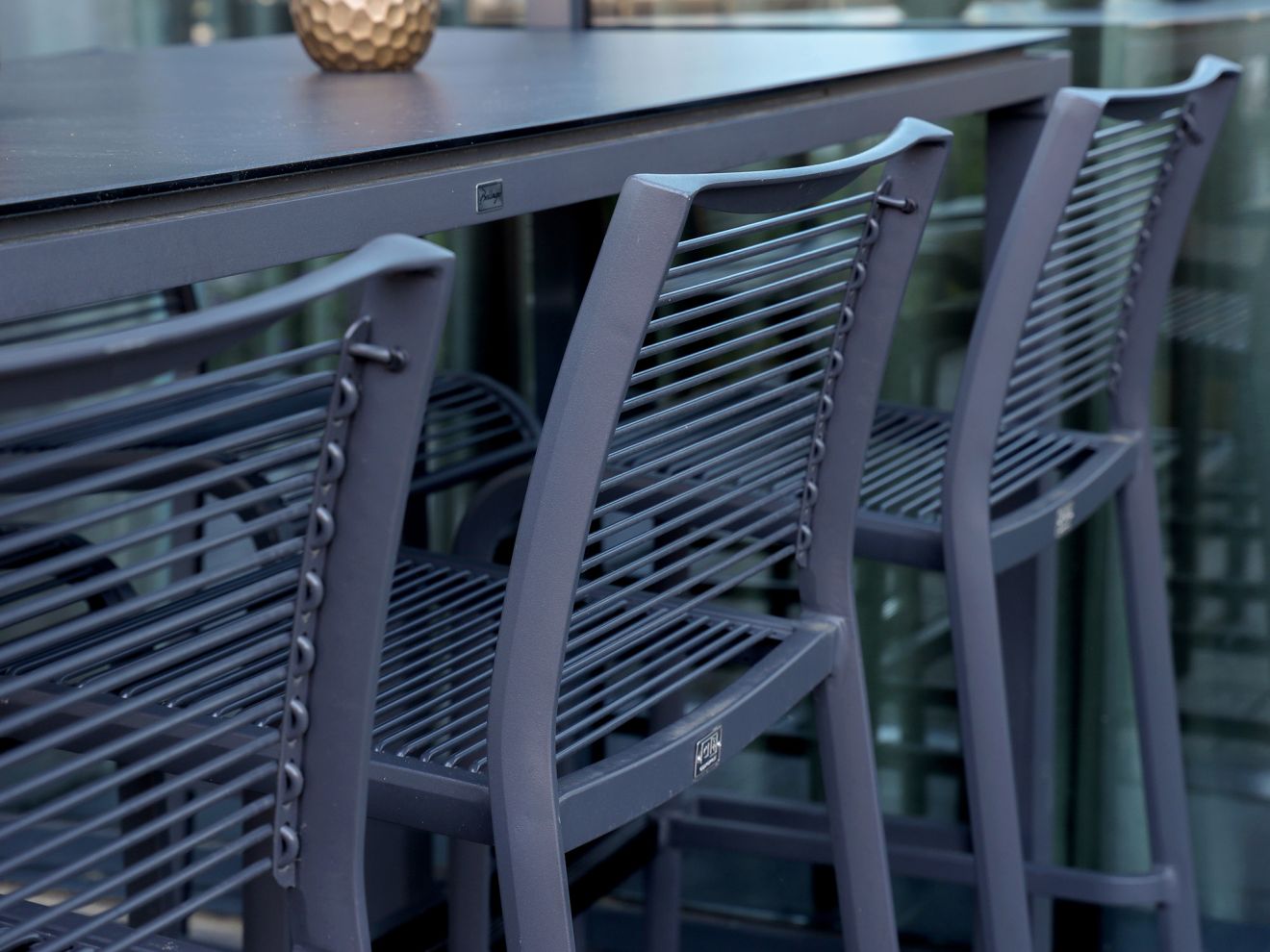 Apple Bee Hawaii Barhocker Outdoor Grau ...