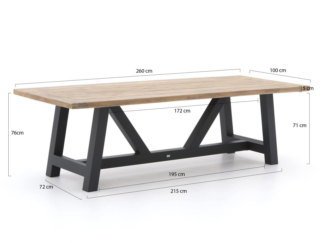 Manifesto Matese/Bresimo 260 cm Gartenm...