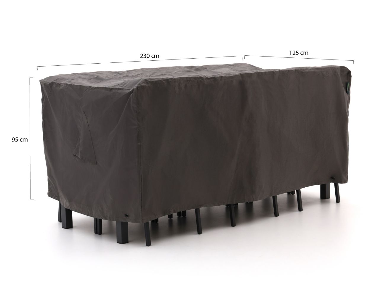 Kees Smit Gartenmöbelabdeckung Gartenbar-Set 230x125x95 cm günstig online kaufen