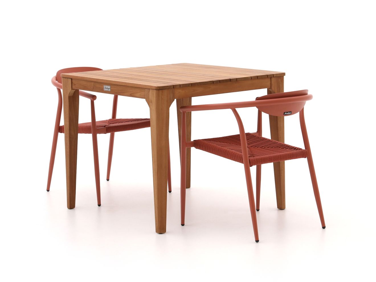 Manifesto Cavone/Bruca 90 cm Gartenmöbel-Set 3-teilig stapelbar
