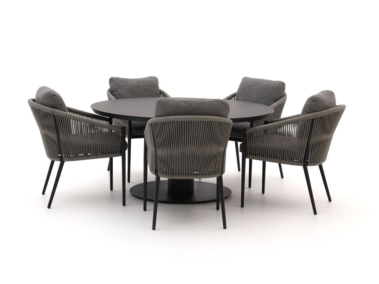 Bellagio Mineo/La Fonte ø 150 cm Gartenmöbel-Set 6-teilig günstig online kaufen