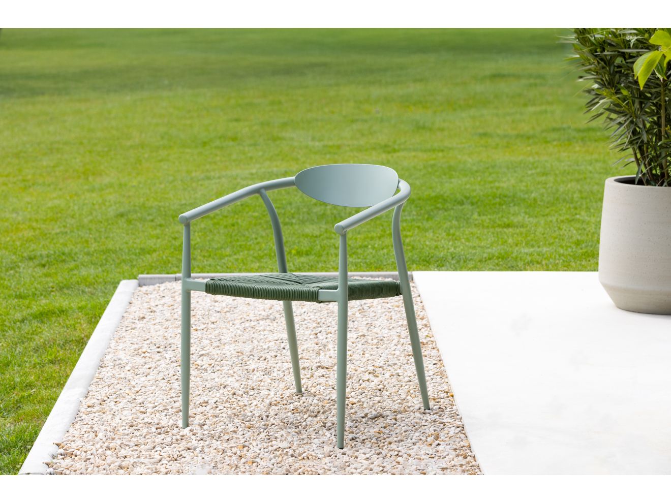 Manifesto Cavone Gartenstuhl stapelbar Grün  Rabatt: 23 %