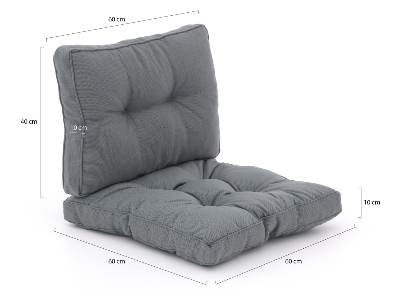 Madison Florance Loungekissen Sitz ca. 60x60 cm Rücken ca. 60x40 cm 2-Teilig Grau 60x60cm Rabatt: 20 % Madison Florance Loungekissen Sitz ca. 60x60 cm Rücken ca. 60x40 cm 2-Teilig Grau 60x60cm Rabatt: 20 %