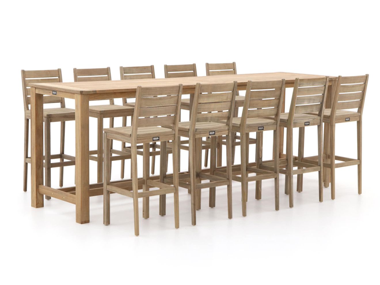 ROUGH-S/ROUGH-X 300 cm Gartenbar-Set 11-teilig günstig online kaufen