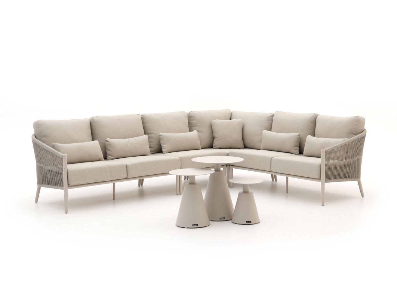 Bellagio Mineo/Tusa Ecklounge -Set 7-teilig rechts Taupe Rabatt: 20 % Bellagio Mineo/Tusa Ecklounge -Set 7-teilig rechts Taupe Rabatt: 20 %