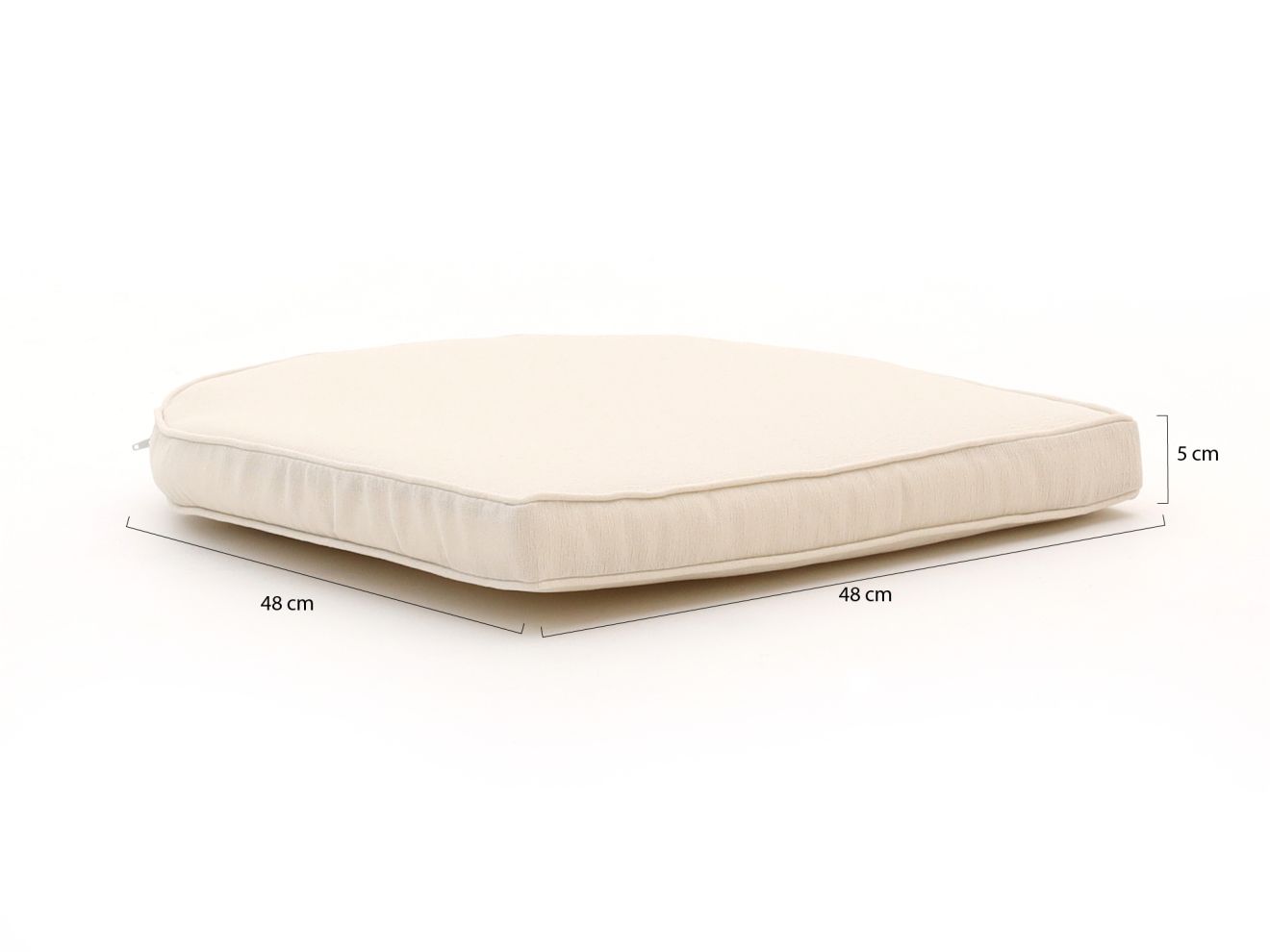 Madison Wicker York Sitzkissens 48x48 cm...