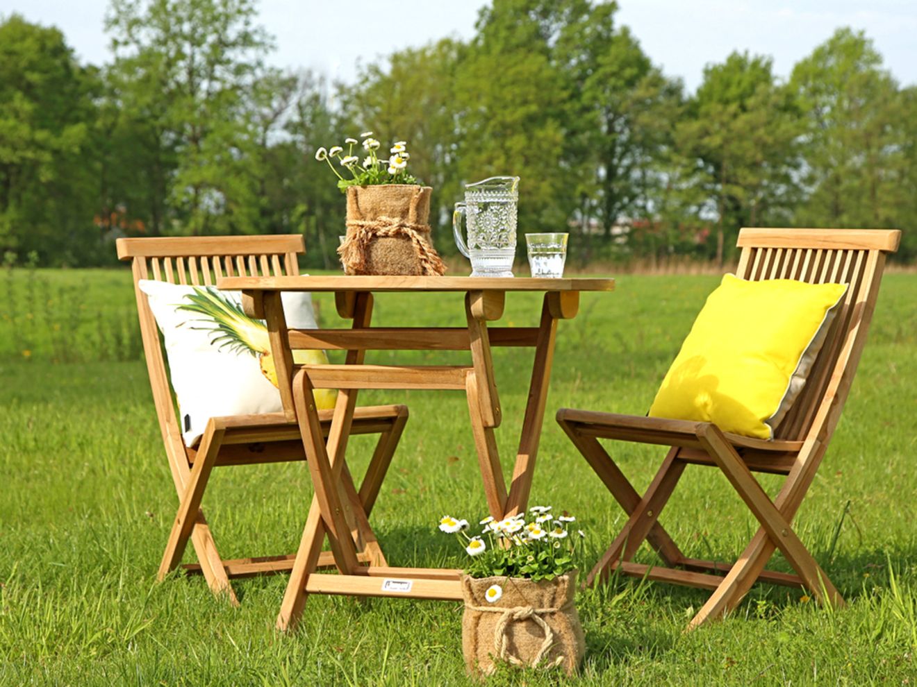 Sunyard Preston Klapptisch ø 100cm (h:7...