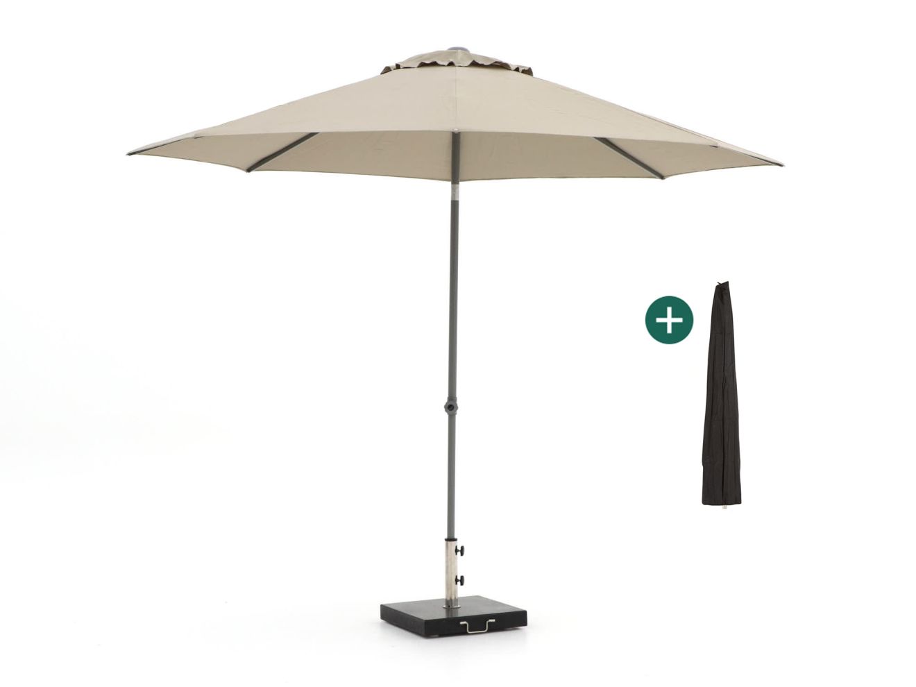 Shadowline Push-up Sonnenschirm ø 300 cm