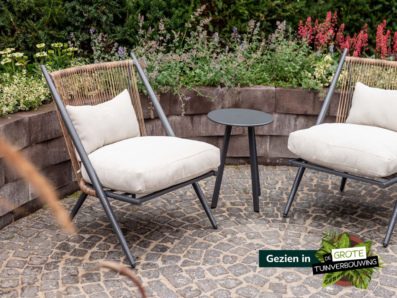 Intenso Brittoli/Bovezzo Balkonmöbel-Set Lounge 3-teilig Grau 0x0cm Rabatt: 22 %