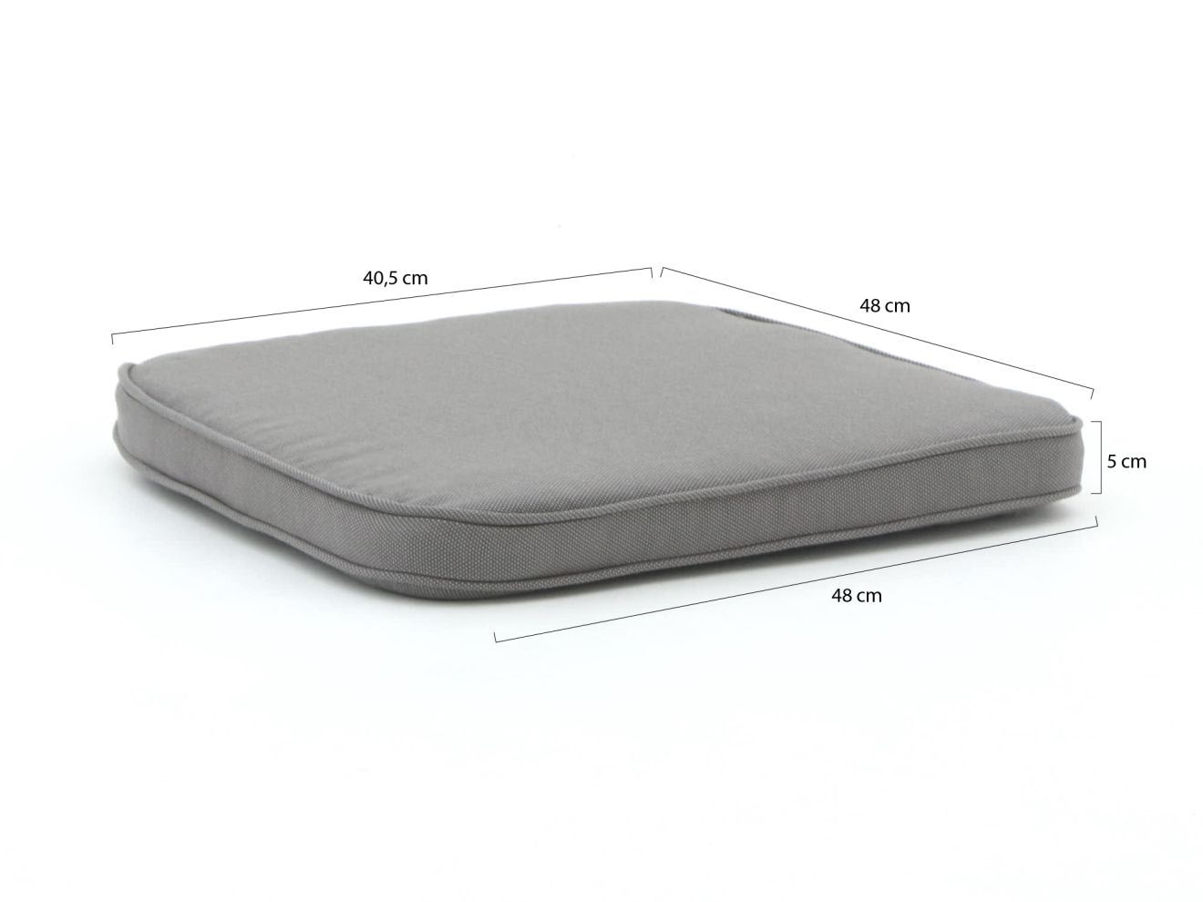 Madison Wicker Universal Sitzkissen 48x48 cm Grau 48x48cm Rabatt: 32 % Madison Wicker Universal Sitzkissen 48x48 cm Grau 48x48cm Rabatt: 32 %