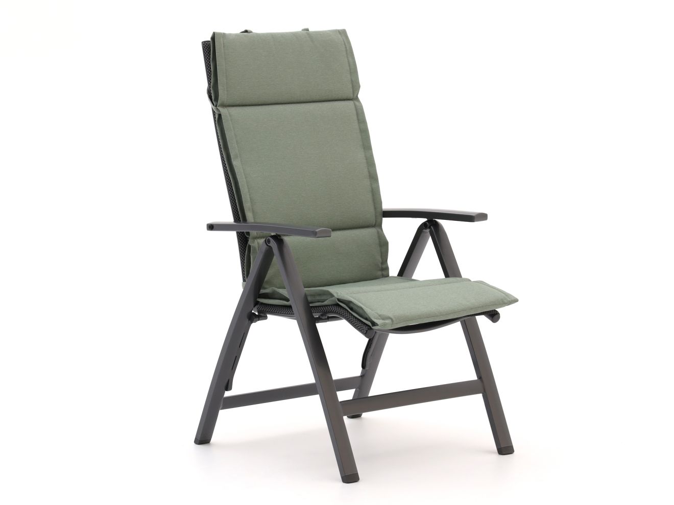 Madison Auflage Hochlehner dünn 125x50  cm Grün 125x50cm