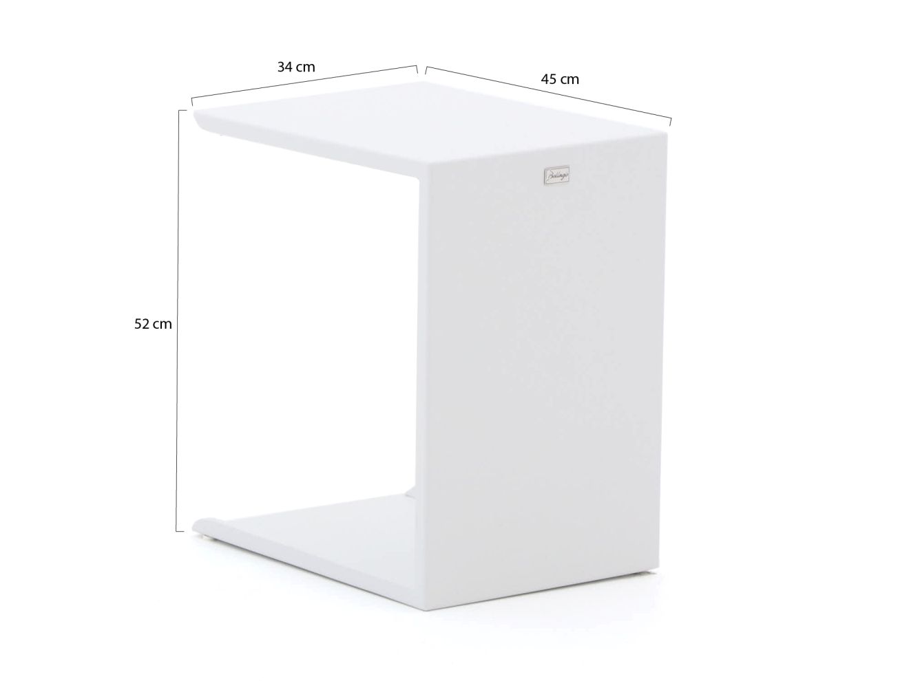 Bellagio Paterno Beistelltisch Outdoor 4...