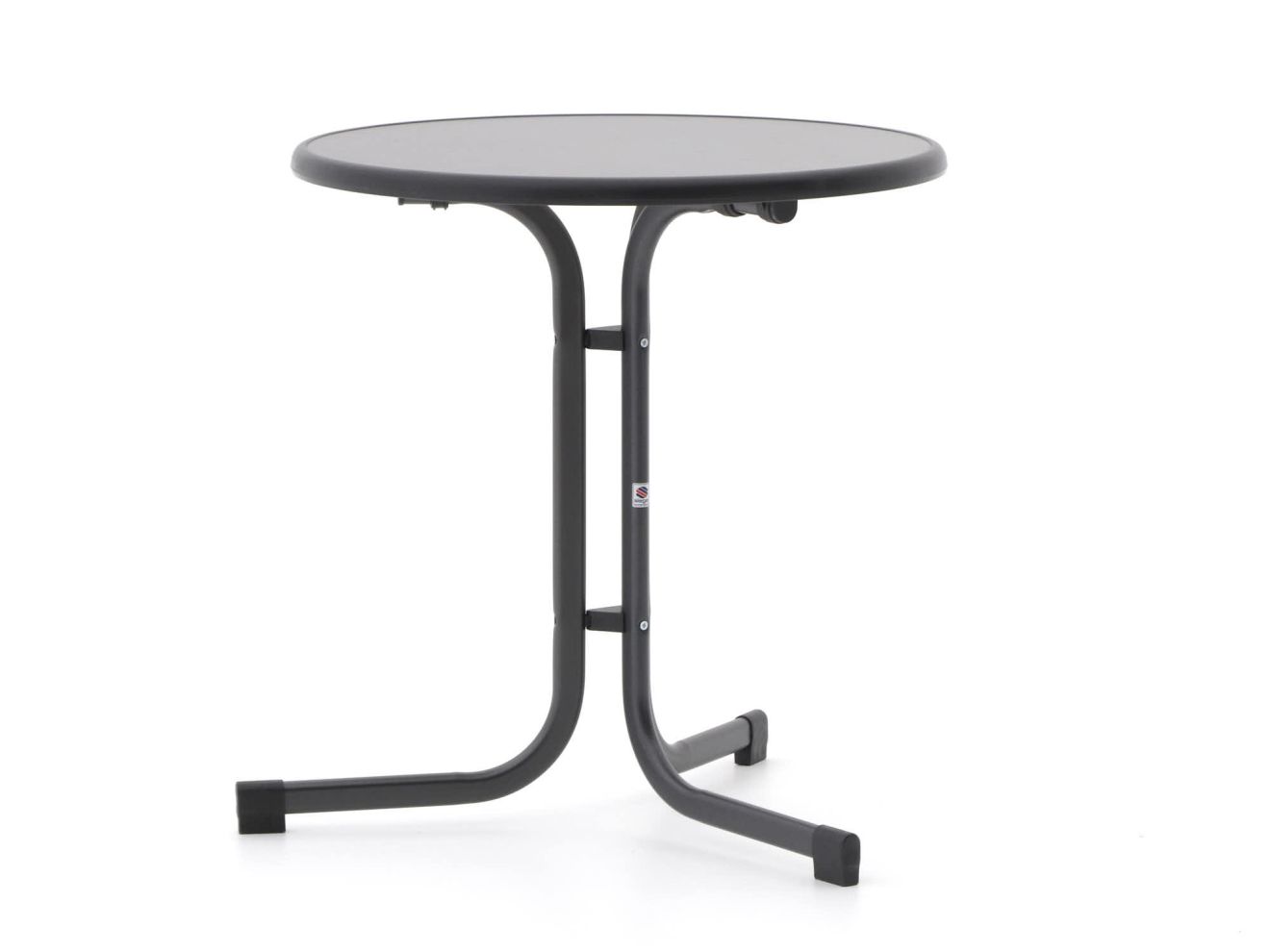 + 15 % Kassenrabatt | Sieger Mecalit Klapptisch ø 70 cm (h:73 cm)