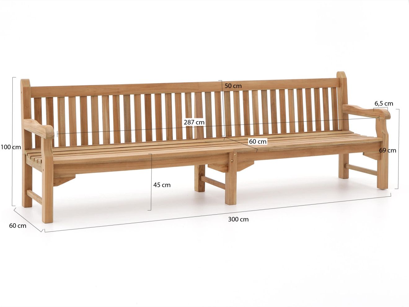 Sunyard Edinburgh Gartenbank 300 cm günstig online kaufen