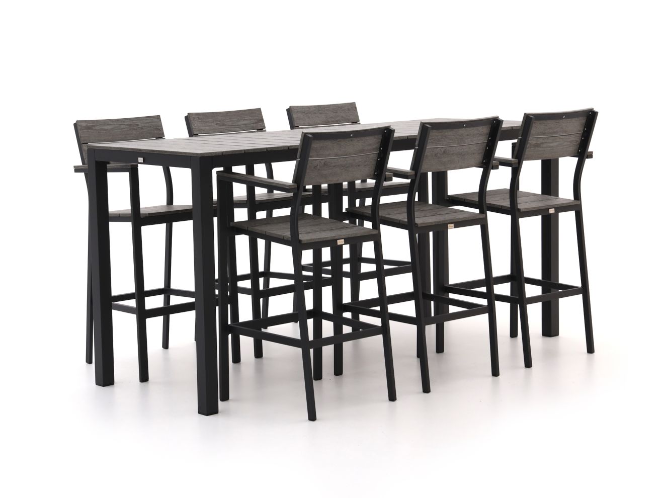 Bellagio Fidenza 220 cm Gartenbar-Set 7-Teilig günstig online kaufen