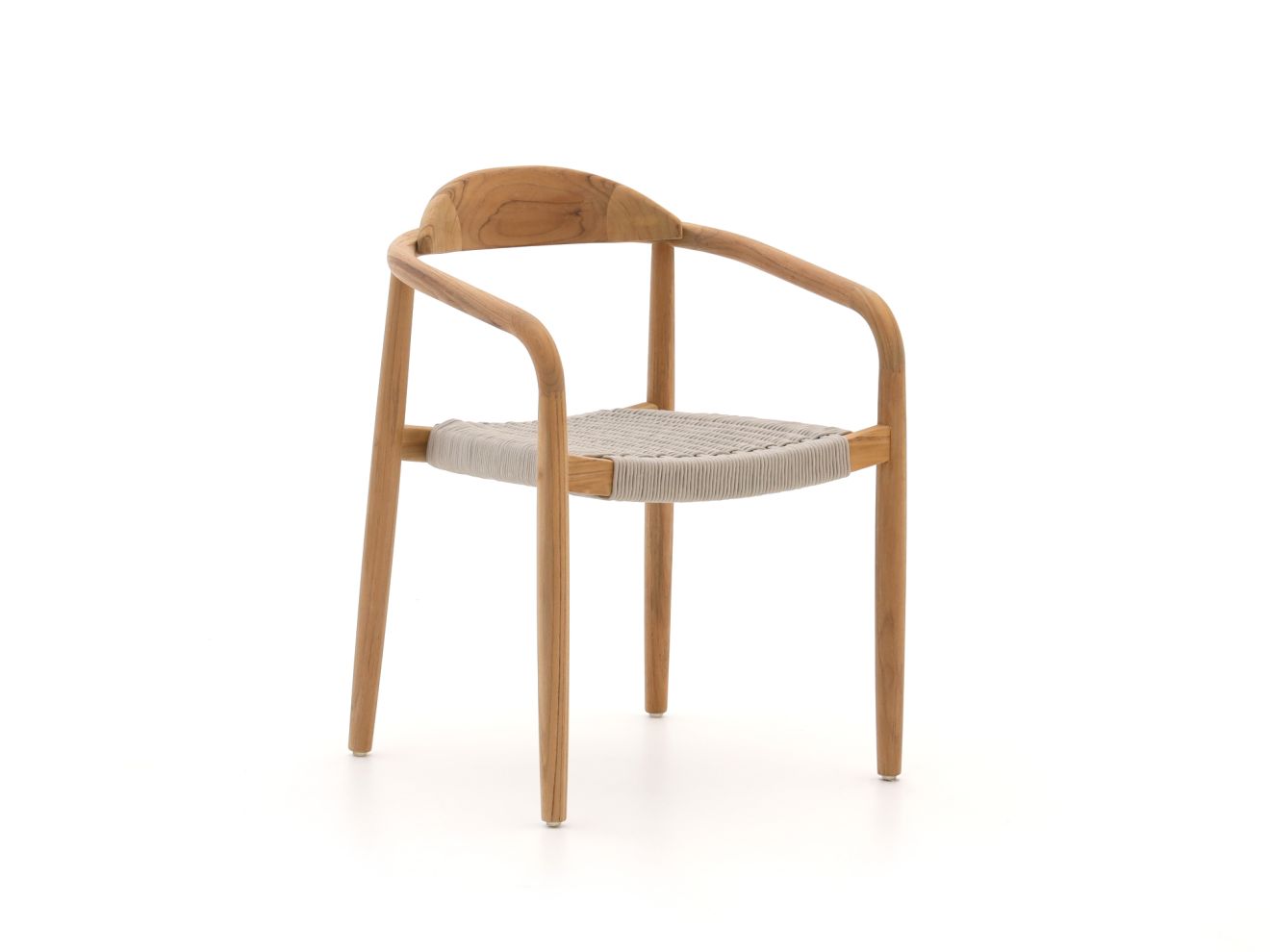 Bellagio Berbaro/Bruca 220 cm Gartenmöbel-Set 7-Teilig Stapelbar Grau