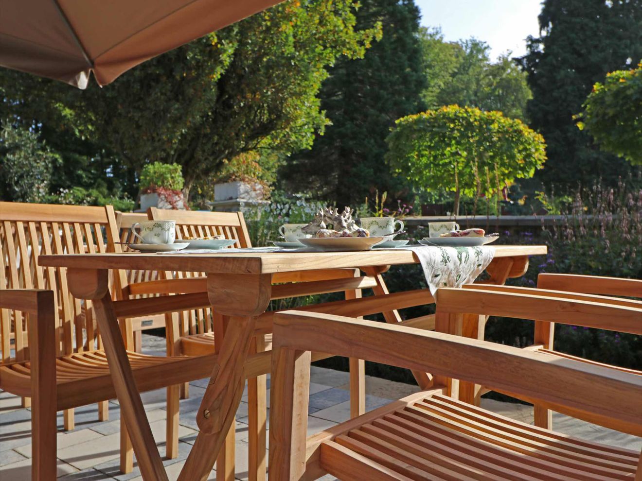 Sunyard Preston Klapptisch 140x80x75cm B...