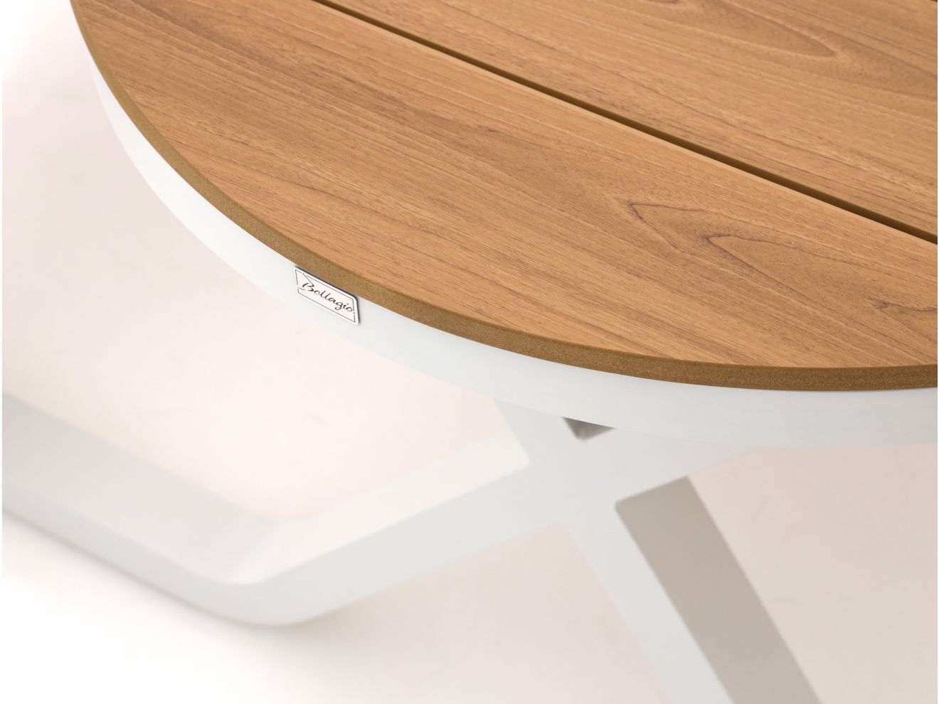 Bellagio Fidenza Picknicktisch 216x200x75 cm Weiß  Rabatt: 22 %