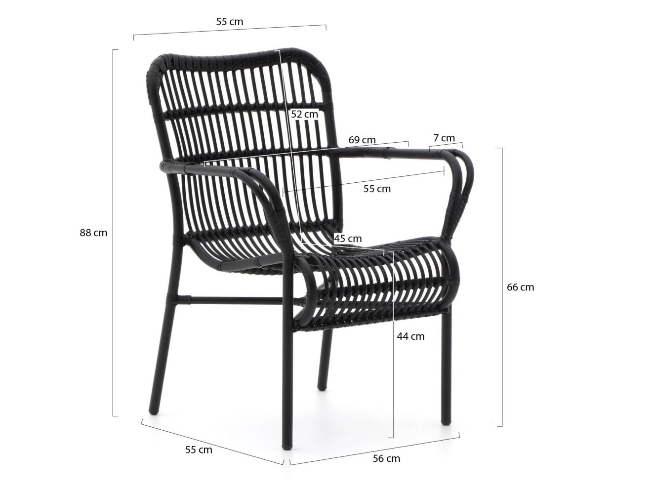 Intenso Parma/ROUGH-K ø 115 cm Gartenmöbel-Set 5-Teilig günstig online kaufen