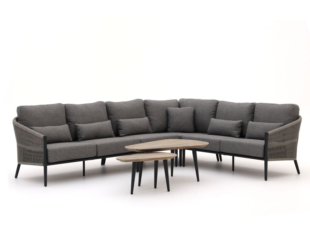 Bellagio Mineo/ROUGH-K Ecklounge-Set 6-teilig