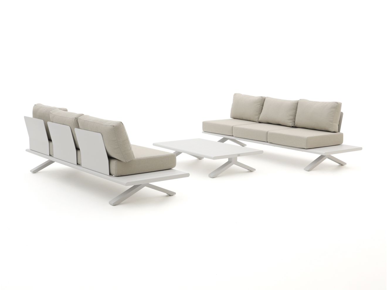 Bellagio La Tomba Lounge Gartenmöbel-Set 3-teilig günstig online kaufen