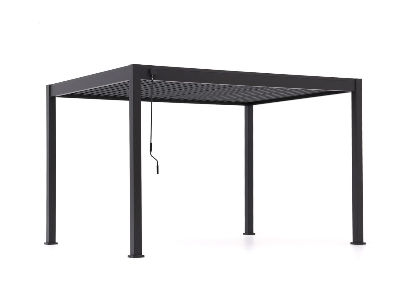 Cedrino Pergola 400x300x255 cm Schwarz  Rabatt: 20 %